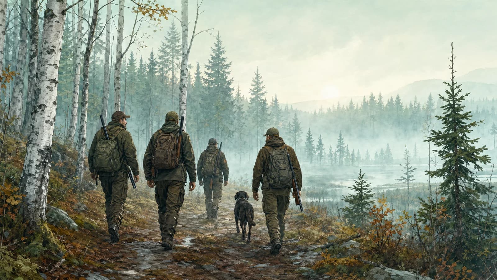 Hvordan bli med i et jaktlag